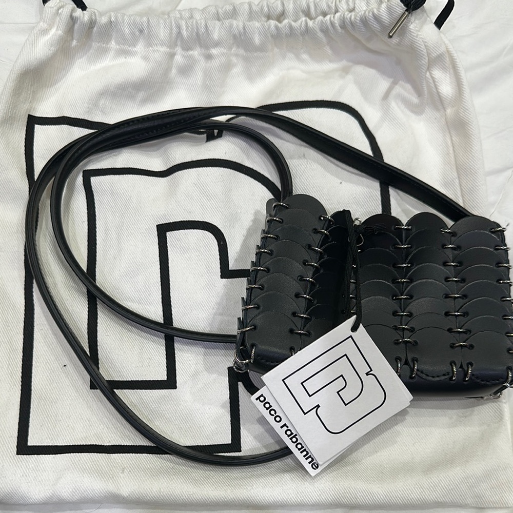 Paco Rabanne Black Crossbody Bag